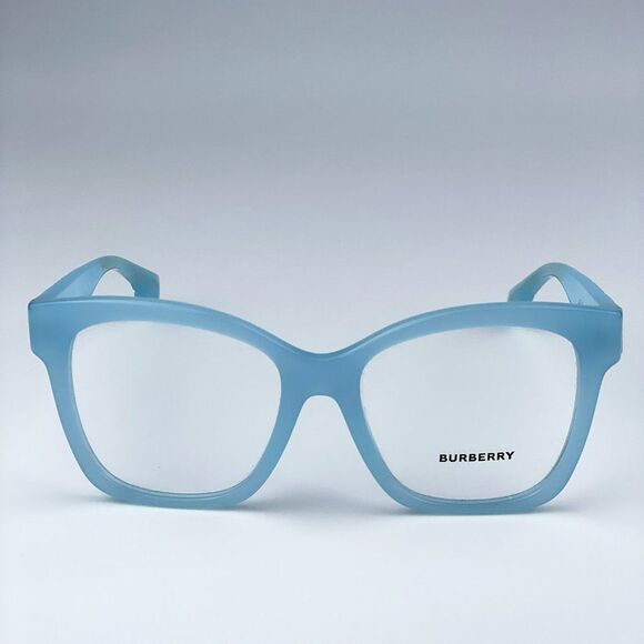 NEW Burberry BE2363 Sylvie 4086 Azure Square Women Eyeglasses - Picture 1 of 9